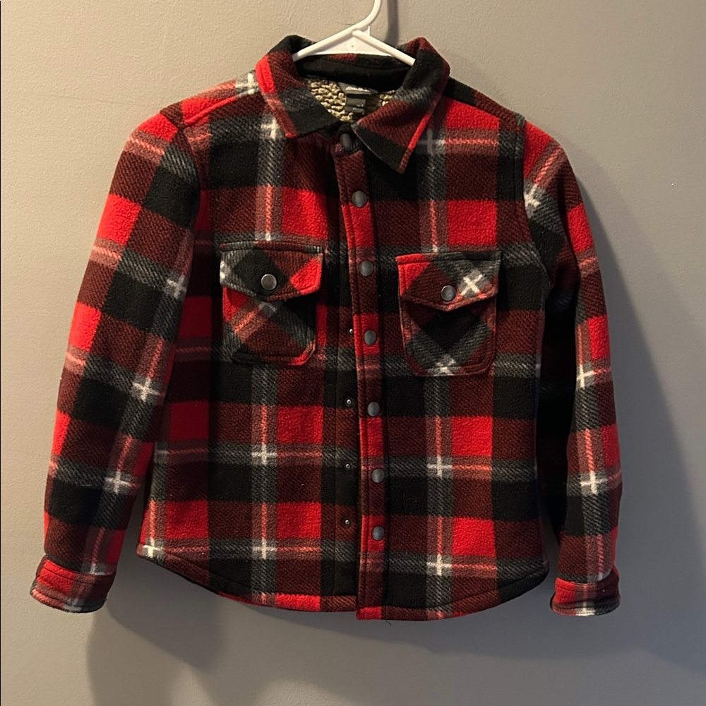 Eddie Bauer Kids Plaid Shacket (shirt/Jacket)